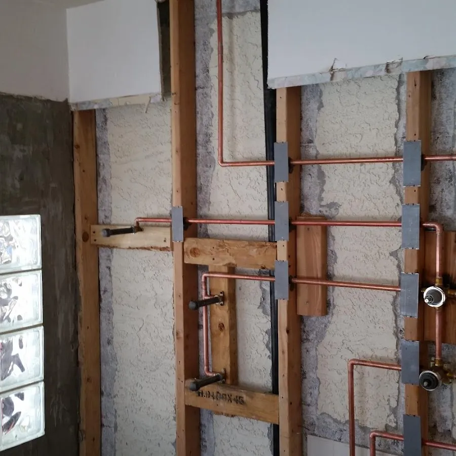 Copper pipe installation for Burst Pipe Repair in Brownfield